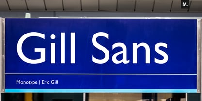 Gill Sans MT Font Poster 1